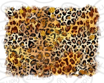 Leopard background png sublimation design download, western pattern png, western background png, sublimate designs download