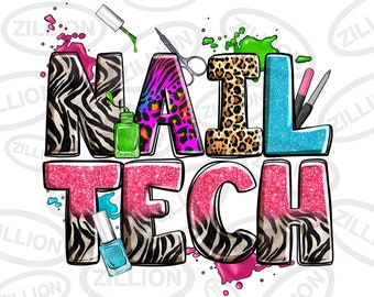 Nail Tech png sublimation design download, nail boss png, western nail png, nail hustler png, nail art png, png sublimation design