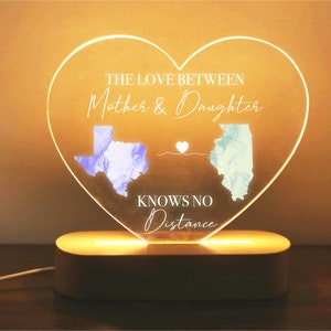 Heart lamp long distance deals