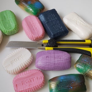 asmr soap cutter