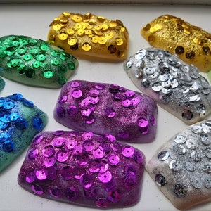 ASMR Colourful Soap Box ~ Foam or Starch Soap boxes with Glitter