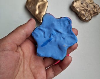 ASMR  Clay cracking plaster