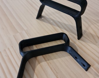 Classic leyland mini rear seatbelt guide 3d printed ABS