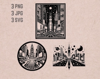 Times Square svg designs, Times Square logo vector, New York PNG, Times Square bundle , USA jpg ,NYC Clipart
