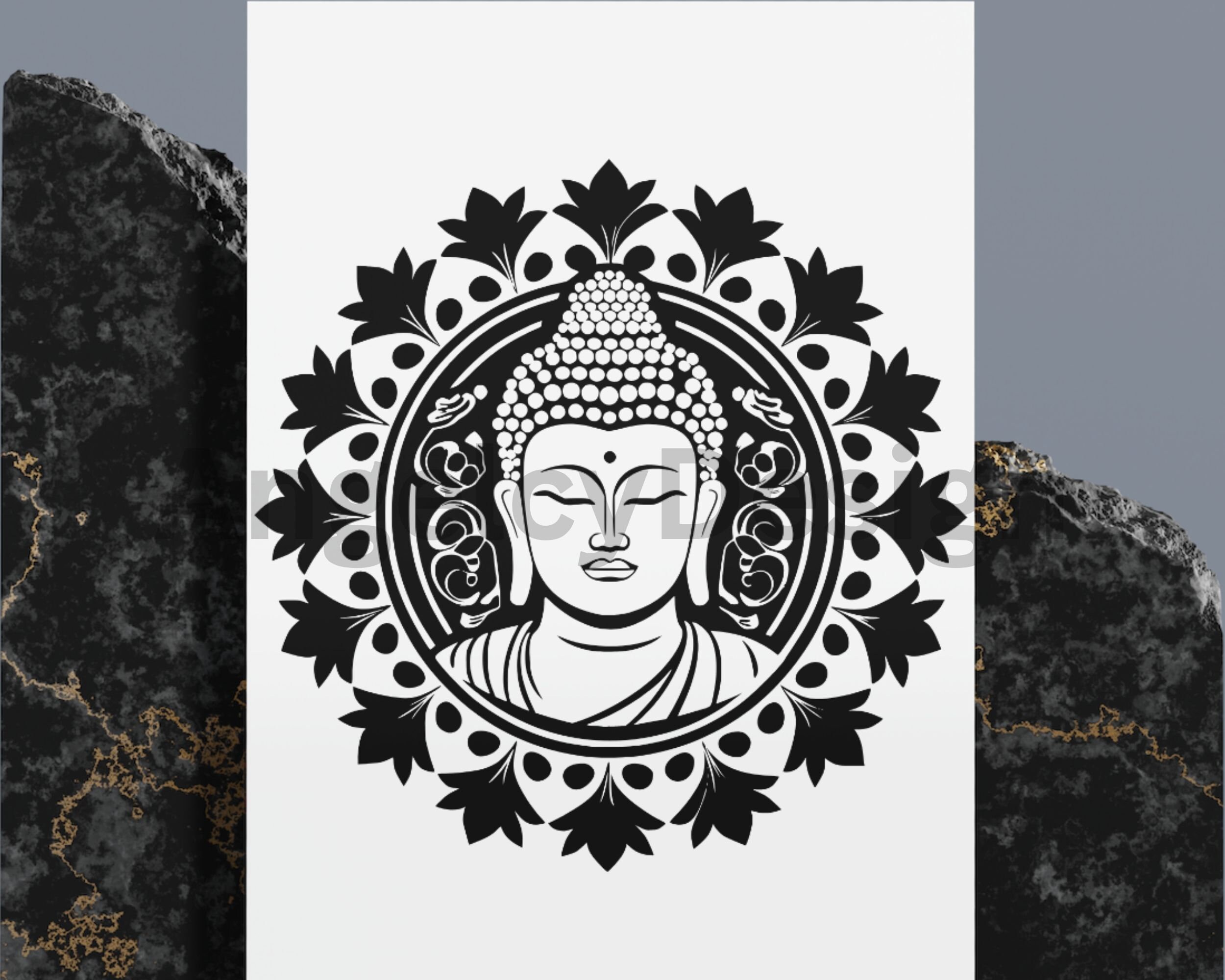 Buddha SVG Designs, Buddha Logo, Laughing Buddha Vector, Zen PNG