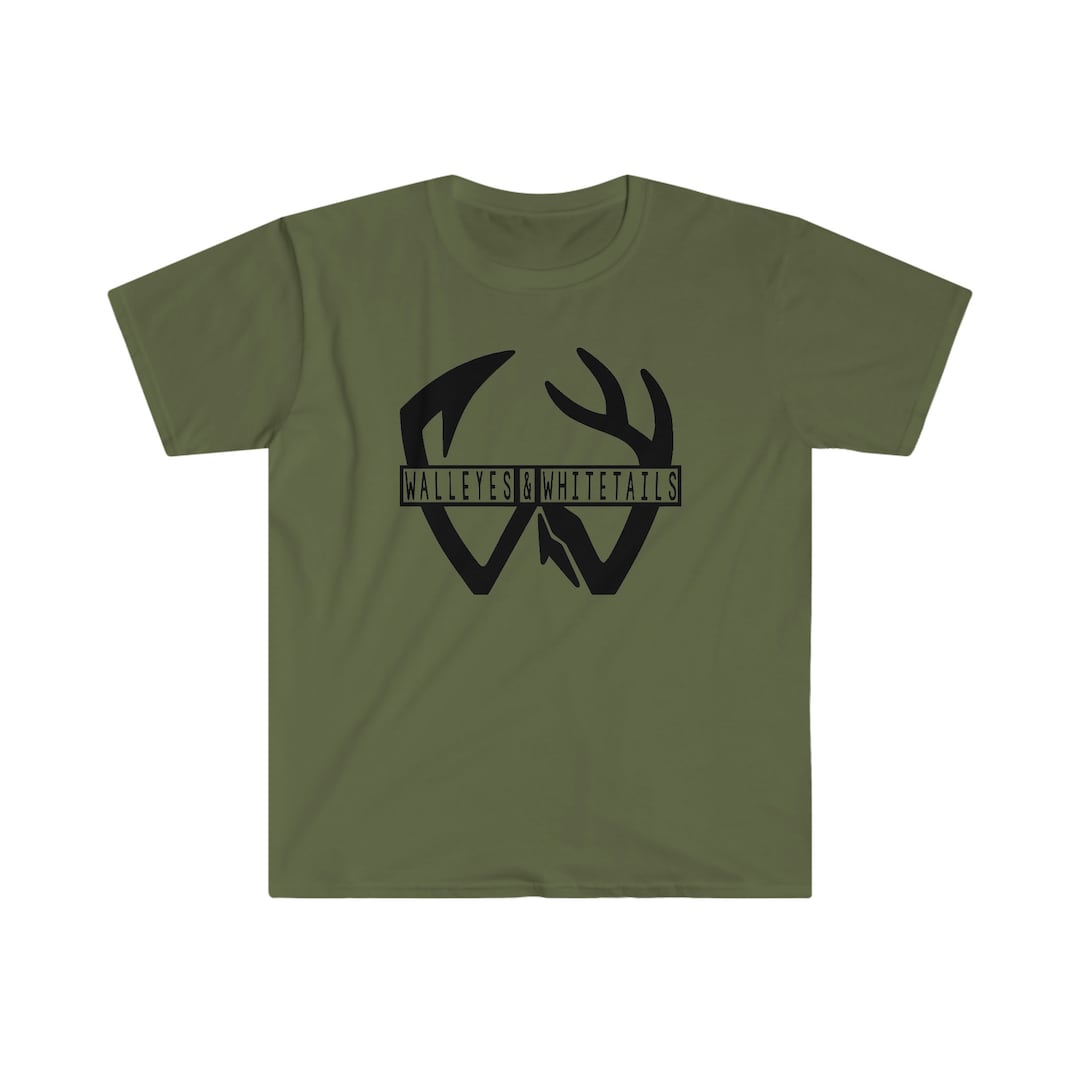 Walleyes & Whitetails Unisex Softstyle Tshirt Etsy