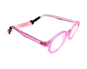 Pink Adjustable Glasses Strap: Sports Eyeglass Accessory