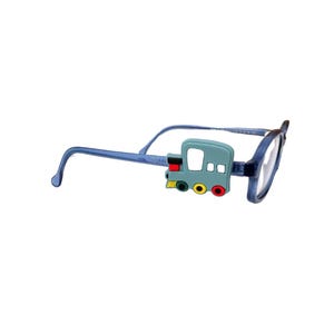 Train Glasses Charm for Kids: Fun Eyeglass Accessory