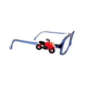 Motorcycle Glasses Charm for Kids: Eyeglass Accessory