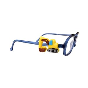 Excavator Glasses Charm: Personalized Eyeglass Accessory