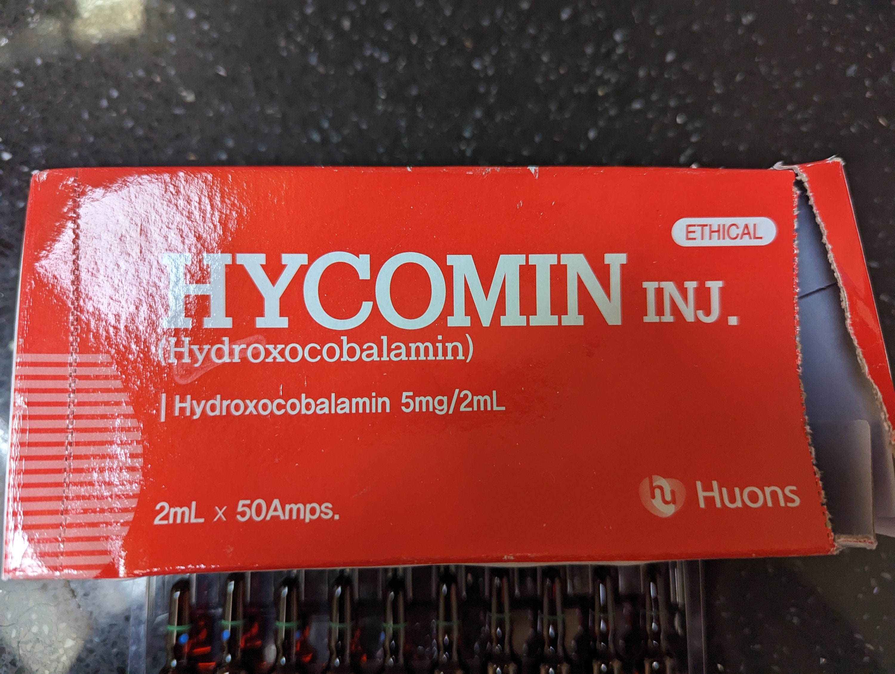 B12 Ampoules 5000mcg 5mg /2ml X 2 Hydroxocobalamin for Etsy