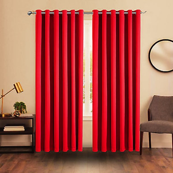 Eyelet Curtains - Etsy UK