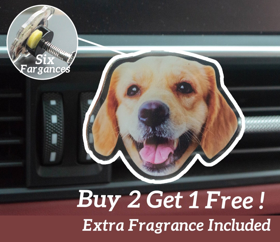 Personalized Photo Air Freshener Custom Car Vent Clips New Driver Gifts