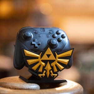 Zelda Themed Control Holder / Gift For Gamer / Display / Video Game / Console Gaming /