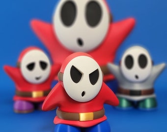 Shy Guy Container / Display / Mario / Gamer Gift /