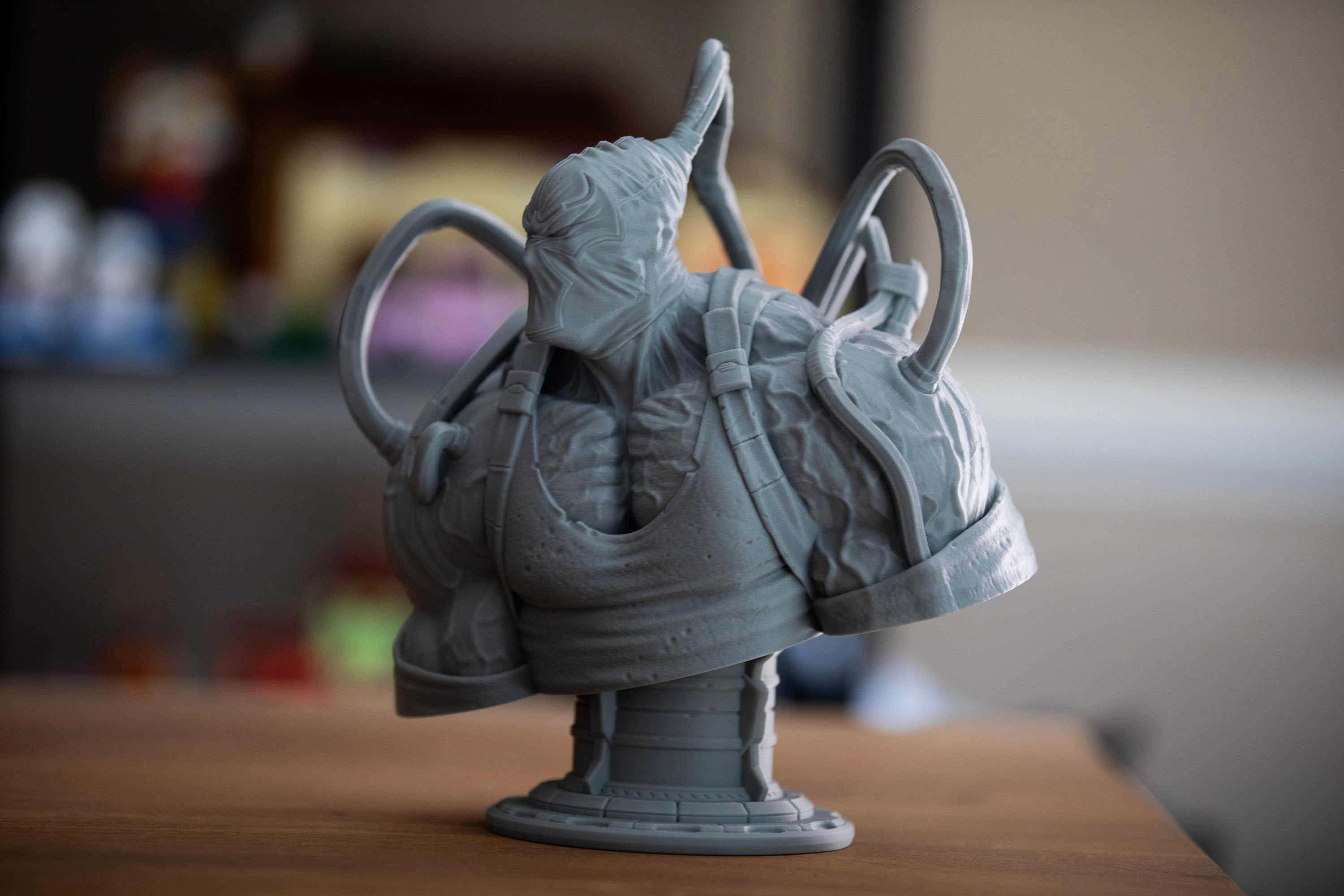 Bane Bust / Statue / Batman / Villain / 3d Printed - Etsy