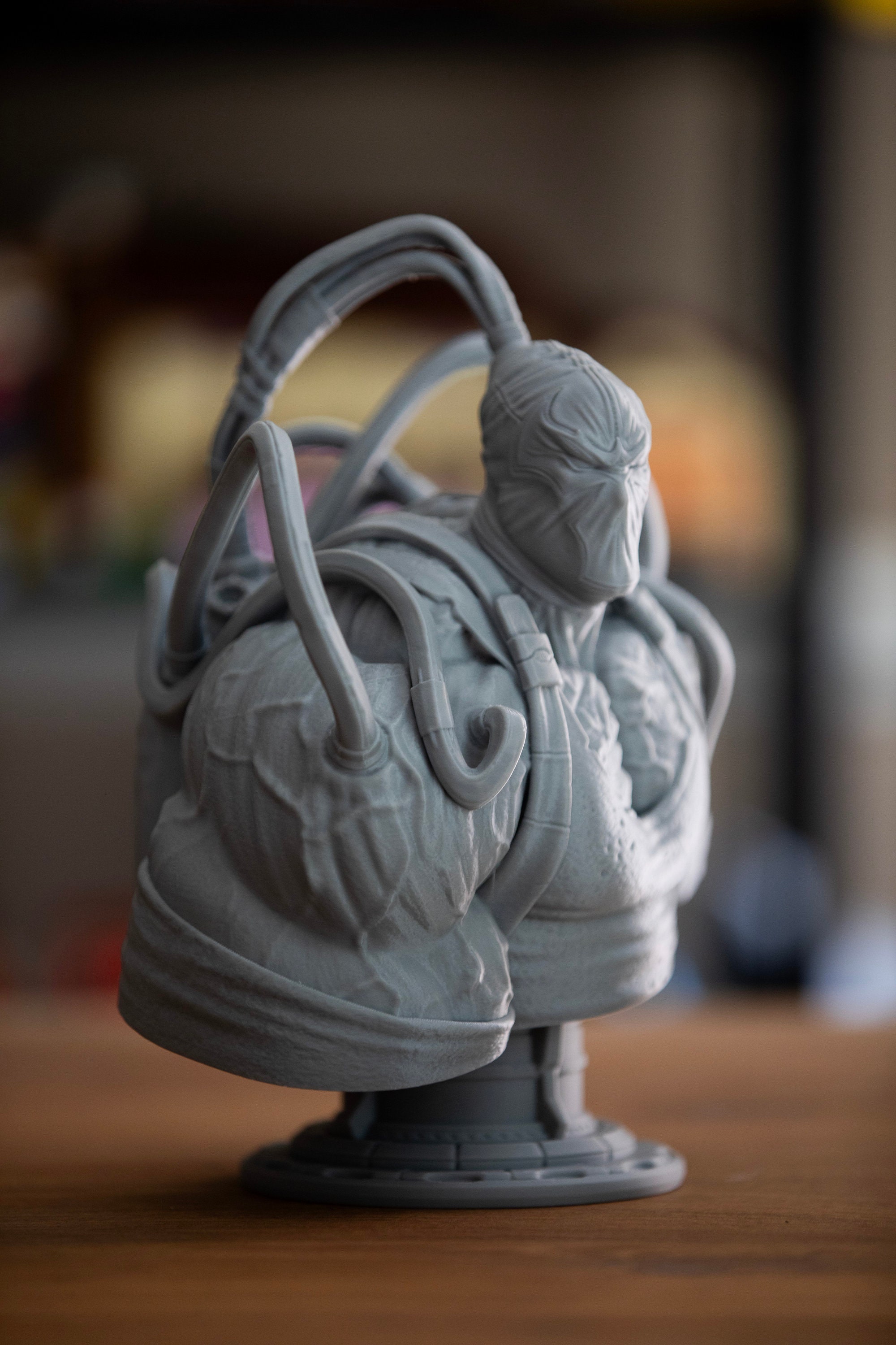 Bane Bust / Statue / Batman / Villain / 3d Printed - Etsy