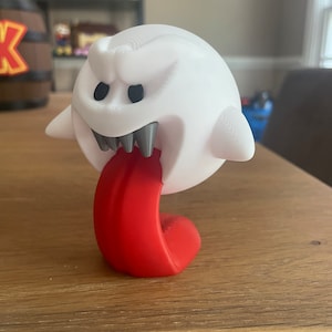 Boo Ghost Display, Mario,  3d printed