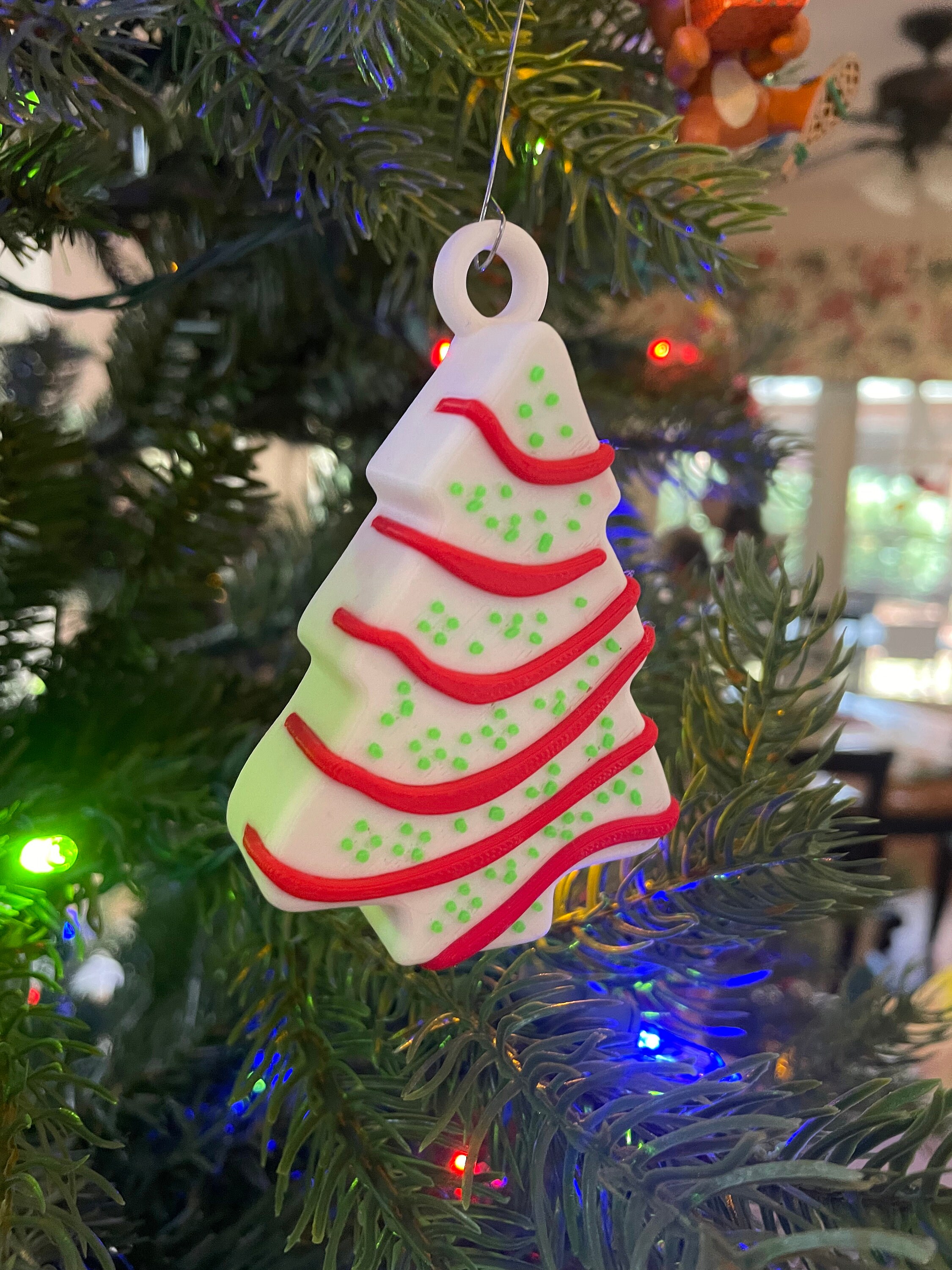 Christmas Tree Cake Ornament / Holiday / Gift Idea Etsy