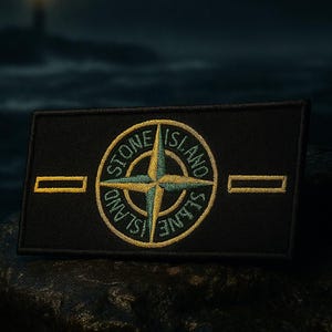 STONE  ストーンアイランド　エンブレムパッチ　ヴィンテージ STONE ISLAND ストーンアイランド エンブレムパッチ