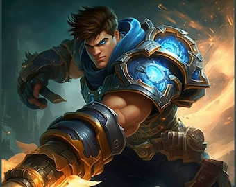 Neeko | League Of Legends Poster Art | Wall Decor | League of Legends | Gaming Gift | Wall Art | Digital File