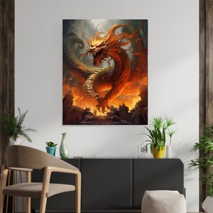 Chinese History | Chinese Mythology | China | Poster | Mythology wall art|China Mythology Art|Digital Art|Ancient Civilization|Ancient China