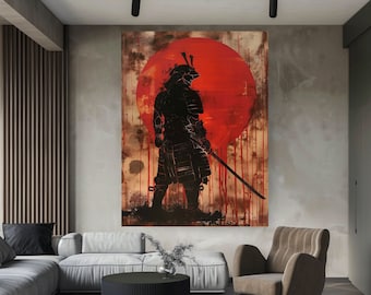 Shogun Abstract Art |Samurai| Japanese History |Japan|Shogun wall art|Samurai Wall Art|Digital Art|Ancient Japan| Japan Print|Samurai art