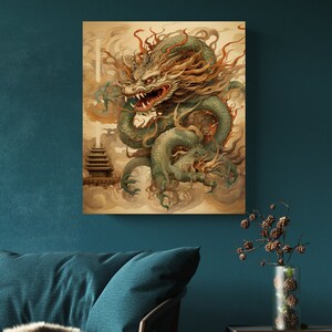 Chinese History | Chinese Mythology | China | Poster | Mythology wall art|China Mythology Art|Digital Art|Ancient Civilization|Ancient China