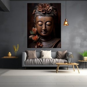 Buddha Print|Buddha Poster |Buddha wall art|Buddha Digital download|Buddha Art|Buddha wall decor|Asian art|Buddha Painting|Buddha|Buddhism