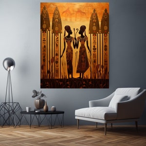 Ancient Egypt | Egyptian History | Egypt Poster | Mythology wall art | Egyptian Mythology Art | Egyptian History |Ancient Civilization|Egypt