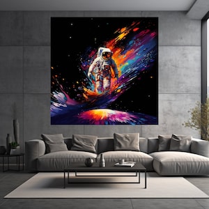 Astronaut Print | Space Astronaut|Space|Astronaut|Space Art|Astronaut Art|Astronaut in Space|Galaxy|Astronaut in outer Space|Spaceman