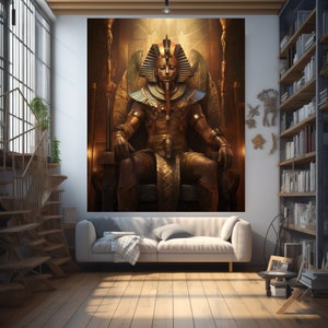 Ancient Egypt | Egyptian History | Egypt Poster | Mythology wall art | Egyptian Mythology Art | Egyptian History |Ancient Civilization|Egypt