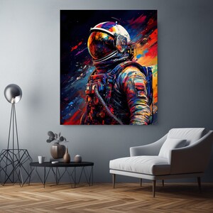 Astronaut Print | Space Astronaut|Space|Astronaut|Space Art|Astronaut Art|Astronaut in Space|Galaxy|Astronaut in outer Space|Spaceman