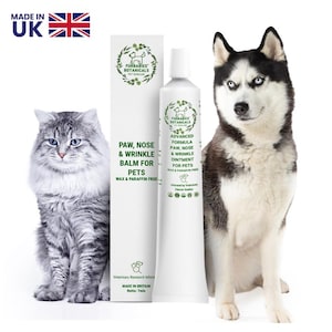 FurBabies Cracked Itchy Dry Paws, Nose, Skinfolds| EFAs, Anti-Oxidant, Vitamin rich| Cats & Dogs Wax Free Premium Ointment| - 7ml