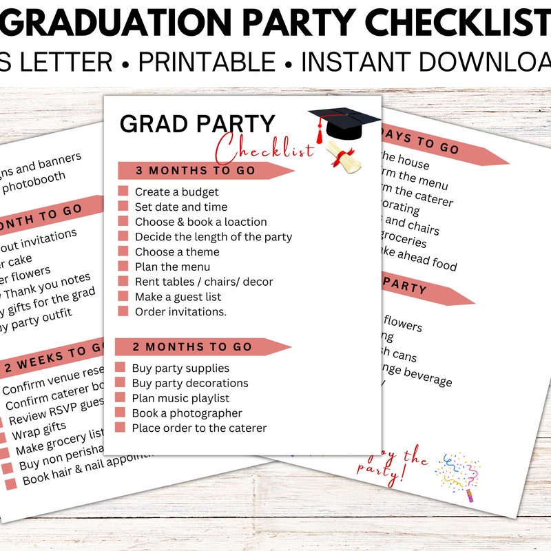 Party Graduation - Etsy