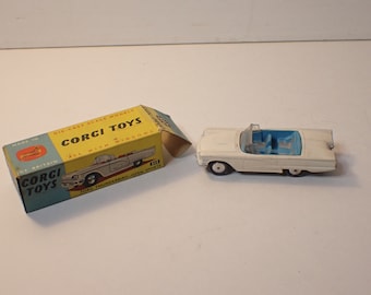 Corgi Toys 215 – Ford Thunderbird Miniature 1:43 – Vintage Quasi Neuf
