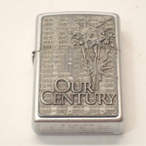 vintage zippo lighter our century 1 zippo xv