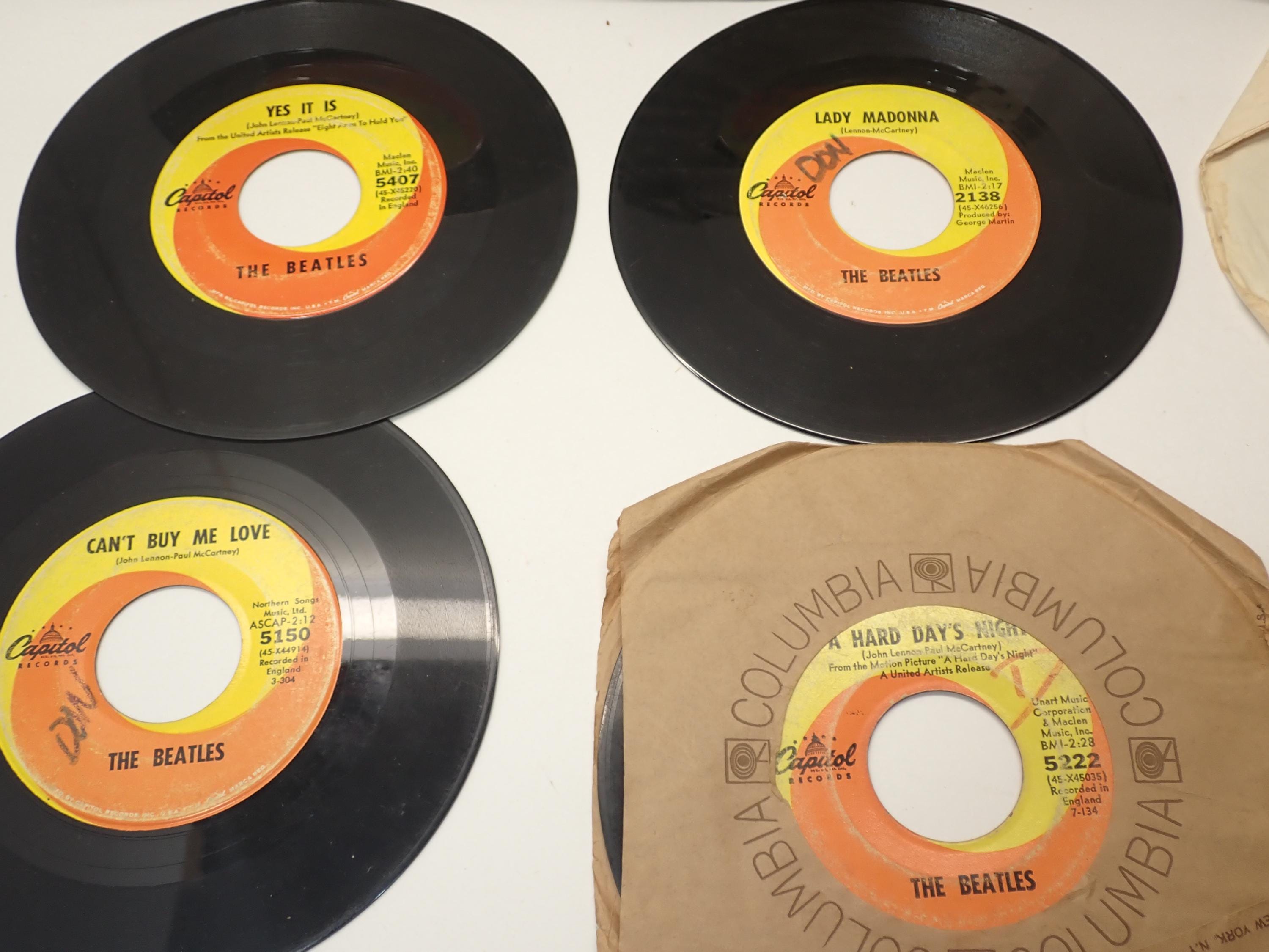 ビートルズの45回転レコード9枚セット（ヴィンテージ） - Etsy 日本