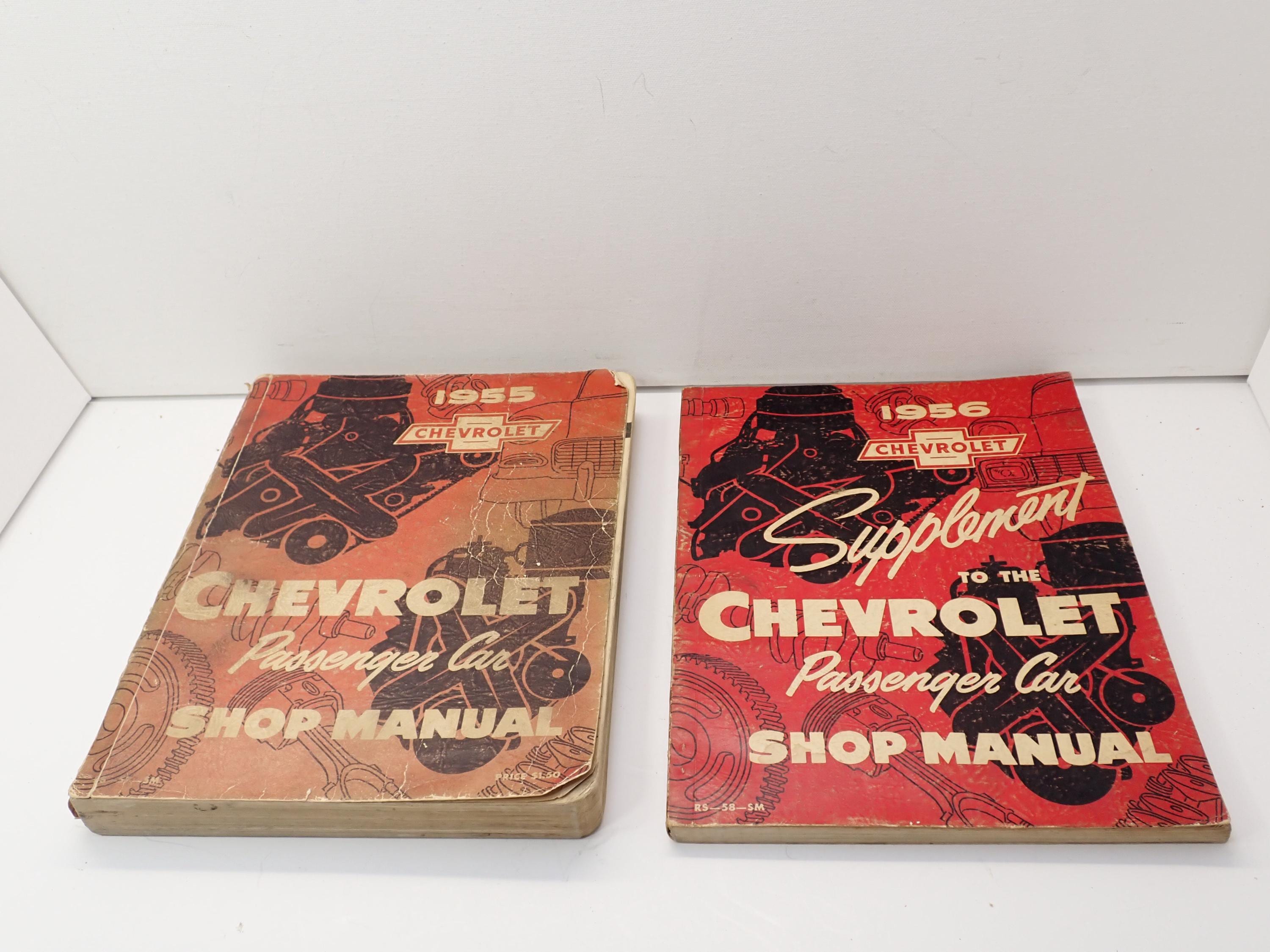 1957 Chevy Shop Manual, 1957 Chevy Restoration Guide, Lineup 1955-1970