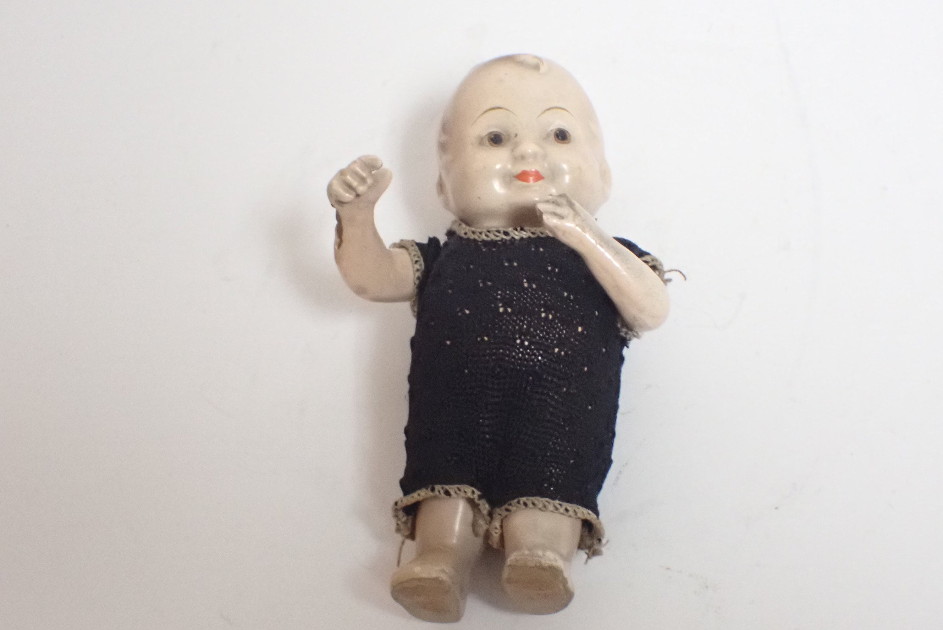 vintage 7" Effanbee boy composition doll