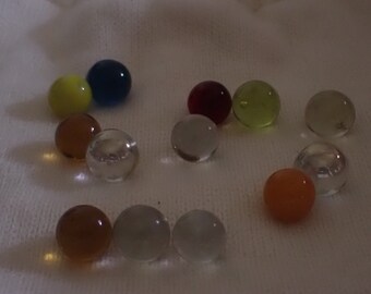 ヴィンテージのマルチカラーガラスウランビー玉 13 個 - Etsy 日本