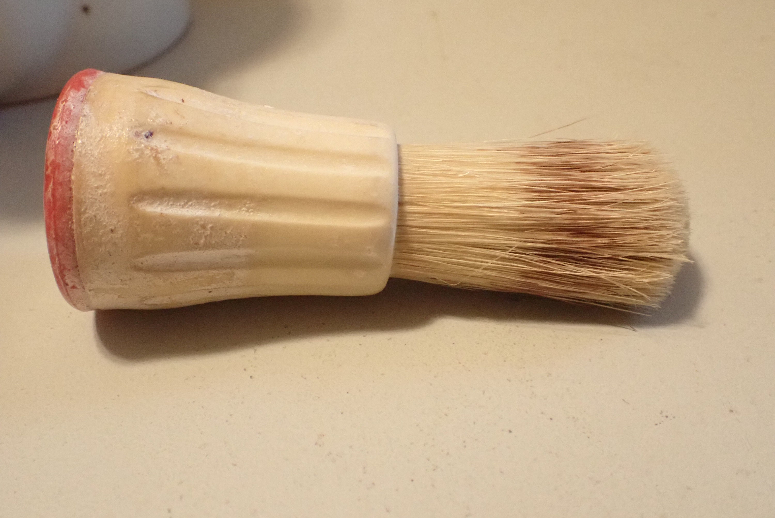 Vintage Crabtree & Evelyn Scuttle Shaving Mug England With Shaving