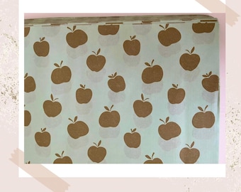 Apple Tissue Paper 10 Pieces | Gift Wrap, Paper for Packaging, Shop Accessories, Gift Wrapping, Apple Paper