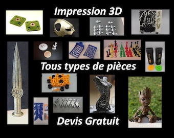 3D Printing Service - Fast Delivery & Free Quote