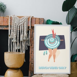 Summer wall decor/ Beach wall art / Beach house wall decor / Summer gallery wall/ Printable wall art / Downloadable art / Beach house decor
