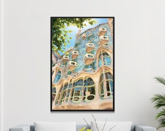 Fine Art-poster architectuur Barcelona, reisfotografie
