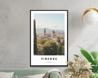 Affiche Firenze Italie, Firenze Print, Firenze Wall Art, Firenze Gift, Firenze Art, Firenze Décor, Firenze Photography.