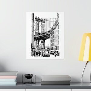New York City Drawing Print, New York Wall Art, New York Poster, New York Photo, New York Poster Print, New York Decor, US