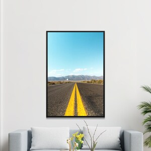 California Road United States of America Poster, California Print, California Wall Art, California Gift, California Art, California Photo