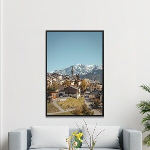 Guarda Switzerland Poster, Guarda Switzerland Print, Switzerland Wall Art, Switzerland Gift, Switzerland Art, Switzerland Photograph